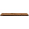 Panneaux de bibliothèque 4 pcs vieux bois 40x30x1,5 cm 532452532452
