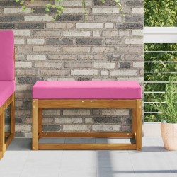 Coussin d’assise Rose 80 x 40 x 8 cm 100 % polyester 532453532453