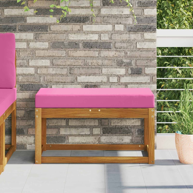 Coussin d’assise Rose 80 x 40 x 8 cm 100 % polyester 532453532453