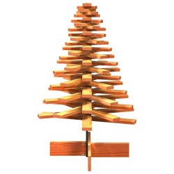 Arbre de Noël en bois pour décoration 100 cm bois de pin massif 532457532457
