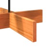 Arbre de Noël en bois pour décoration 100 cm bois de pin massif 532457532457