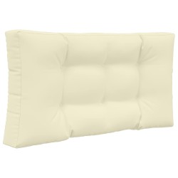 Coussin de canapé d'extérieur 3 pcs Crème Polyester 532458532458