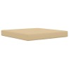 Coussin de canapé d'extérieur 3 pcs Beige Polyester 532459532459