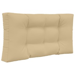 Coussin de canapé d'extérieur 3 pcs Beige Polyester 532459532459