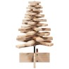 Arbre de Noël en bois pour décoration 60 cm bois massif de pin 532461532461
