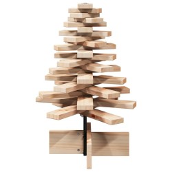 Arbre de Noël en bois pour décoration 60 cm bois massif de pin 532461532461