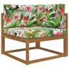 Coussin de canapé d'extérieur 3 pcs coloré Polyester 532466532466