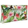Coussin de canapé d'extérieur 3 pcs coloré Polyester 532466532466