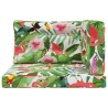 Coussin de canapé d'extérieur 3 pcs coloré Polyester 532466532466