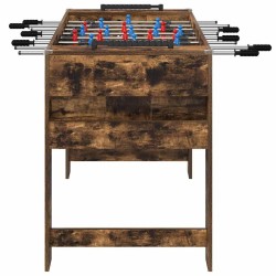 Table de Foosball Chêne fumé 125 x 60,5 x 80 cm 532471532471