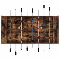 Table de Foosball Chêne fumé 125 x 60,5 x 80 cm 532471532471