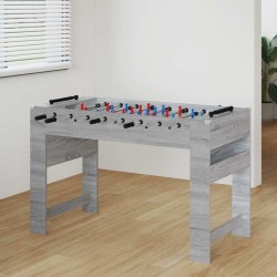 Table de Foosball Gris Sonoma 125 x 60,5 x 80 cm 532473532473