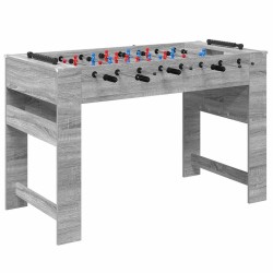 Table de Foosball Gris Sonoma 125 x 60,5 x 80 cm 532473532473