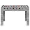 Table de Foosball Gris Sonoma 125 x 60,5 x 80 cm 532473532473