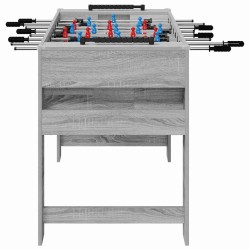 Table de Foosball Gris Sonoma 125 x 60,5 x 80 cm 532473532473