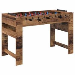 Table de Foosball Bois ancien 125 x 60,5 x 80 cm 532477532477