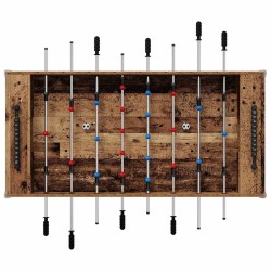 Table de Foosball Bois ancien 125 x 60,5 x 80 cm 532477532477