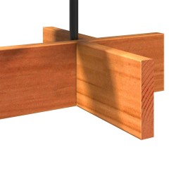 Arbre de Noël en bois pour décoration 60 cm bois de pin massif 532482532482