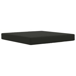 Coussin de canapé d'extérieur 3 pcs Noir Polyester 532483532483