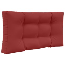 Coussin de canapé d'extérieur 3 pcs Bordeaux Polyester 532485532485