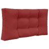 Coussin de canapé d'extérieur 3 pcs Bordeaux Polyester 532485532485