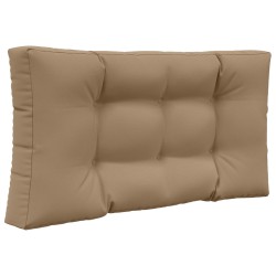 Coussin de canapé d'extérieur 3 pcs Taupe Polyester 532486532486