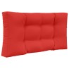 Coussin de canapé d'extérieur 3 pcs Rouge Polyester 532487532487