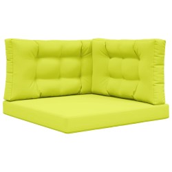 Coussin de canapé d'extérieur 3 pcs Vert Polyester 532490532490