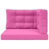Coussin de canapé d'extérieur 3 pcs Rose Polyester 532494532494