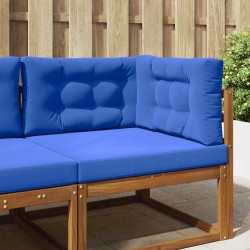 Coussin de canapé d'extérieur 3 pcs Turquoise Polyester 532497532497