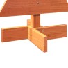 Arbre de Noël en bois pour décoration 60 cm bois de pin massif 532498532498
