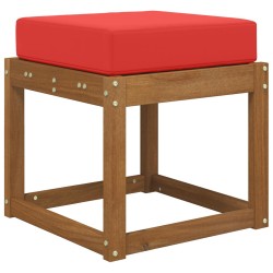 Coussin de Siège d'Extérieur Rouge 40 x 40 x 8 cm 532506532506