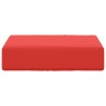 Coussin de Siège d'Extérieur Rouge 40 x 40 x 8 cm 532506532506