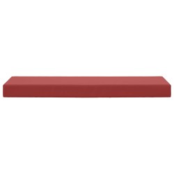 Coussin de Siège d'Extérieur Bordeaux 111,5 x 40 x 8 cm 532507532507
