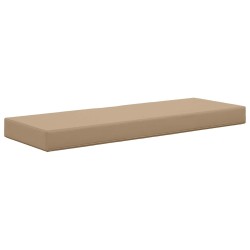 Coussin de Siège d'Extérieur Taupe 111,5 x 40 x 8 cm 532510532510