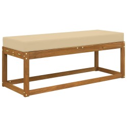 Coussin de Siège d'Extérieur Beige 115 x 40 x 8 cm 532521532521