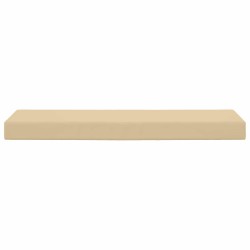 Coussin de Siège d'Extérieur Beige 115 x 40 x 8 cm 532521532521