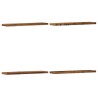 Étagères murales 4 pcs vieux bois 40x10x1,5cm bois d'ingénierie 532529532529
