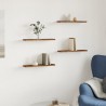 Étagères murales 4 pcs vieux bois 40x10x1,5cm bois d'ingénierie 532529532529