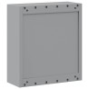 Armoire à outils avec étagère Noir et gris 50 x 20 x 55 cm 532530532530