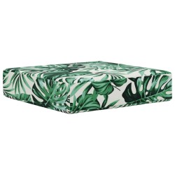 Coussin de Siège d'Extérieur Motif feuille 40 x 40 x 8 cm 532534532534