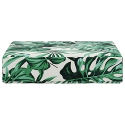 Coussin de Siège d'Extérieur Motif feuille 40 x 40 x 8 cm 532534532534