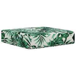 Coussin de Siège d'Extérieur Motif feuille 40 x 40 x 8 cm 532534532534