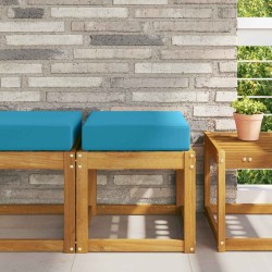 Coussin de Siège d'Extérieur Bleu royal 40 x 40 x 8 cm 532535532535