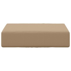 Coussin de Siège d'Extérieur Taupe 40 x 40 x 8 cm 532538532538