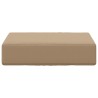 Coussin de Siège d'Extérieur Taupe 40 x 40 x 8 cm 532538532538