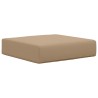 Coussin de Siège d'Extérieur Taupe 40 x 40 x 8 cm 532538532538