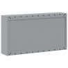 Armoire à outils avec étagère Noir et gris 100 x 20 x 55 cm 532542532542