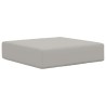 Coussin de Siège d'Extérieur Gris 40 x 40 x 8 cm 532543532543