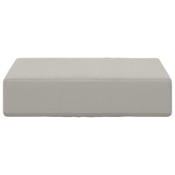 Coussin de Siège d'Extérieur Gris 40 x 40 x 8 cm 532543532543